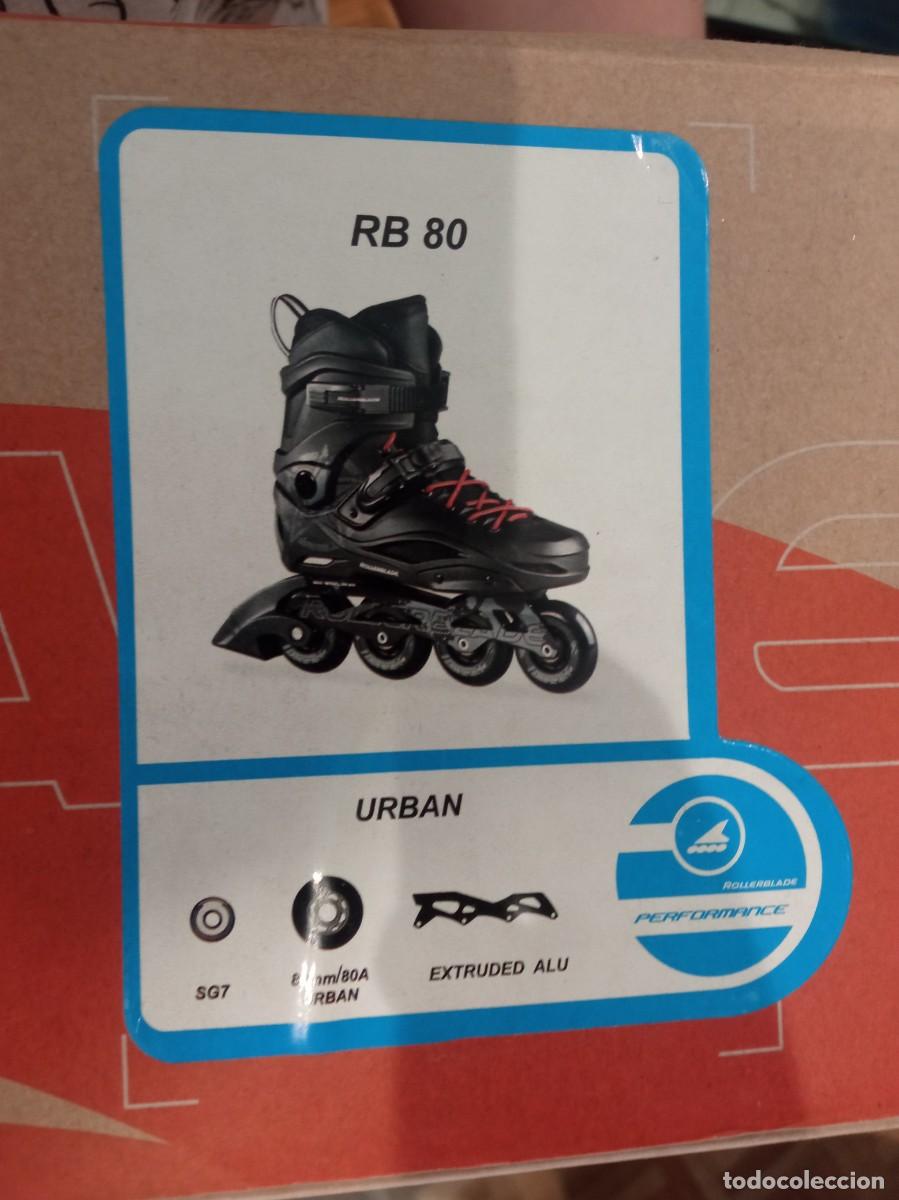 Coleccionismo deportivo: patines rollerblade rb 80 + protecciones + bolsa - Foto 1
