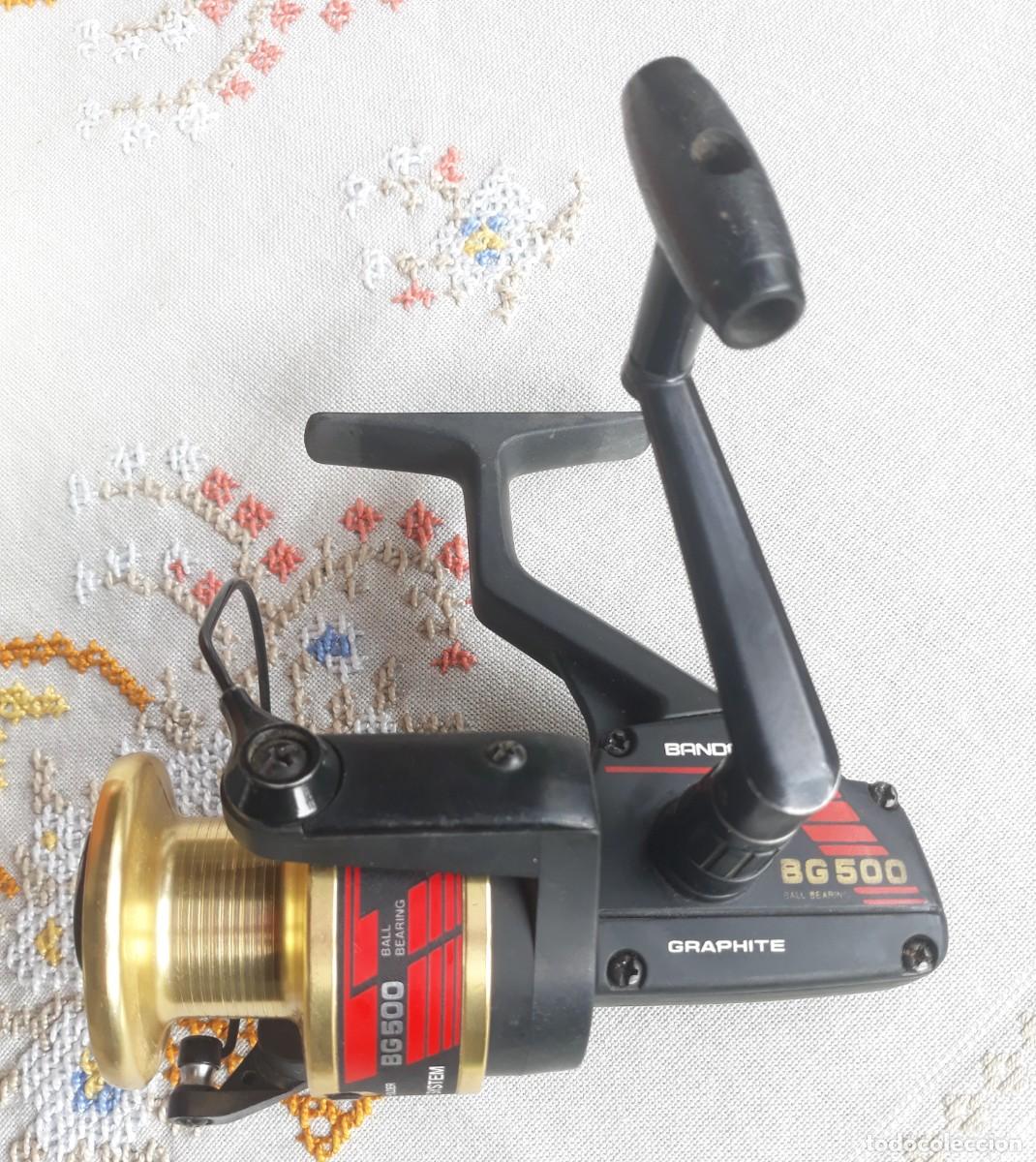 Coleccionismo deportivo: Carrete de pesca Bando BG500 Graphite - Foto 1