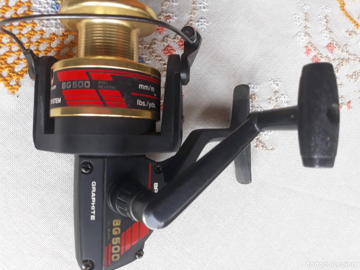 Coleccionismo deportivo: Carrete de pesca Bando BG500 Graphite - Foto 2