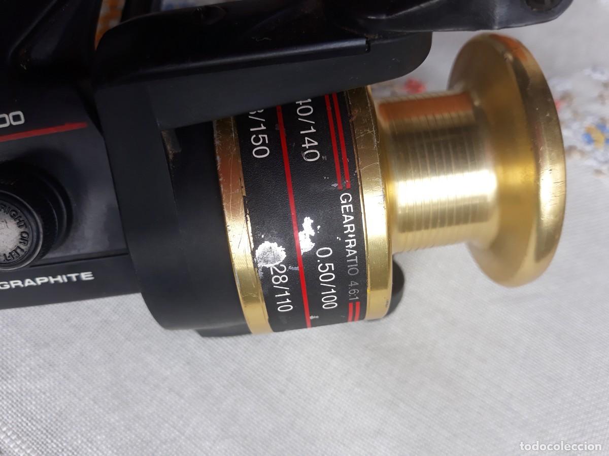 Coleccionismo deportivo: Carrete de pesca Bando BG500 Graphite - Foto 5