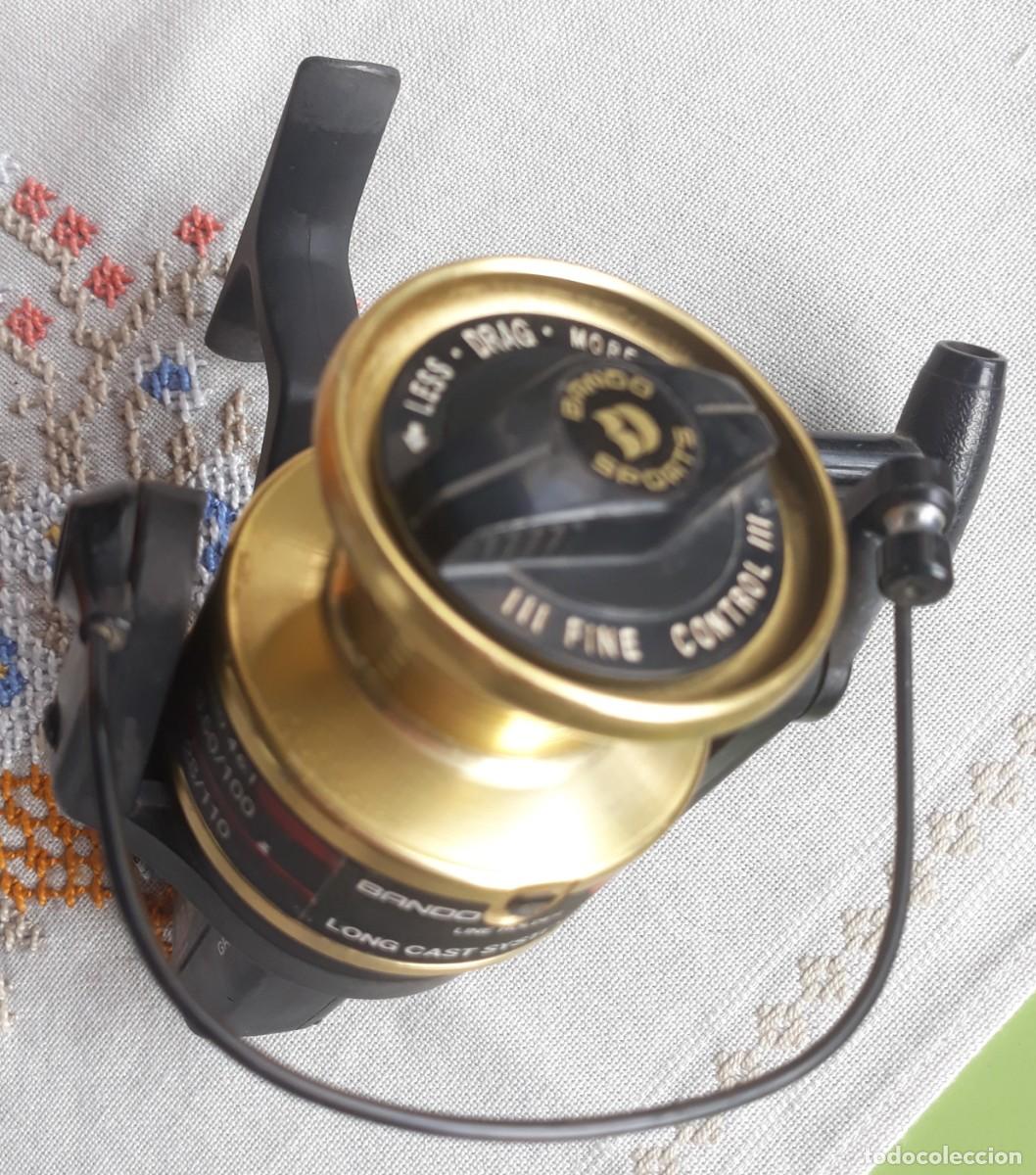 Coleccionismo deportivo: Carrete de pesca Bando BG500 Graphite - Foto 7