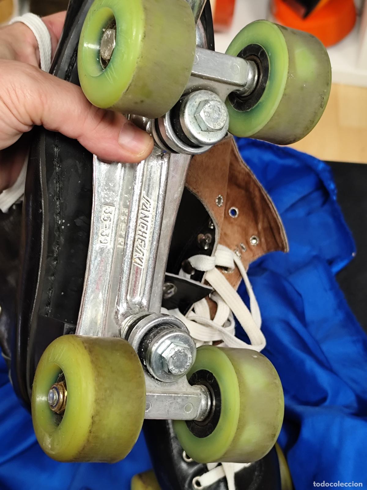 Coleccionismo deportivo: PATINES DE BOTA SANCHESKI - Foto 6