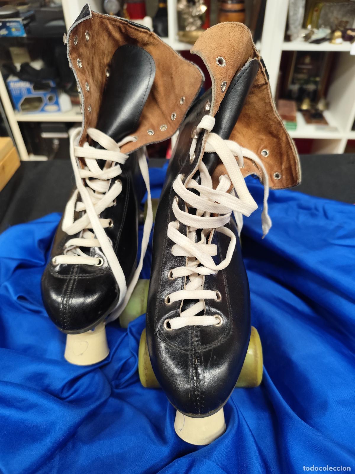 Coleccionismo deportivo: PATINES DE BOTA SANCHESKI - Foto 1
