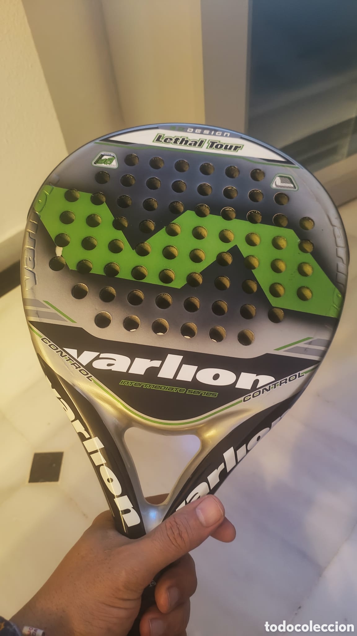 Coleccionismo deportivo: Pala de padel varlion lethalone weapon ... - Foto 3