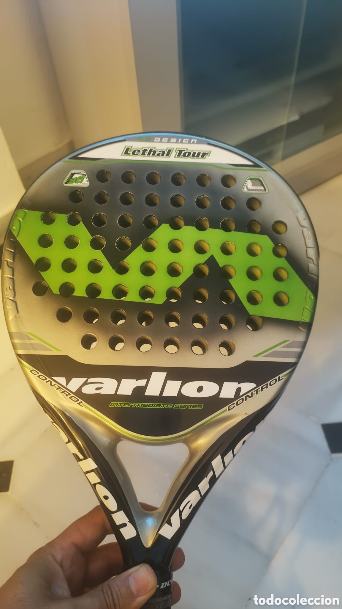 Coleccionismo deportivo: Pala de padel varlion lethalone weapon ... - Foto 4