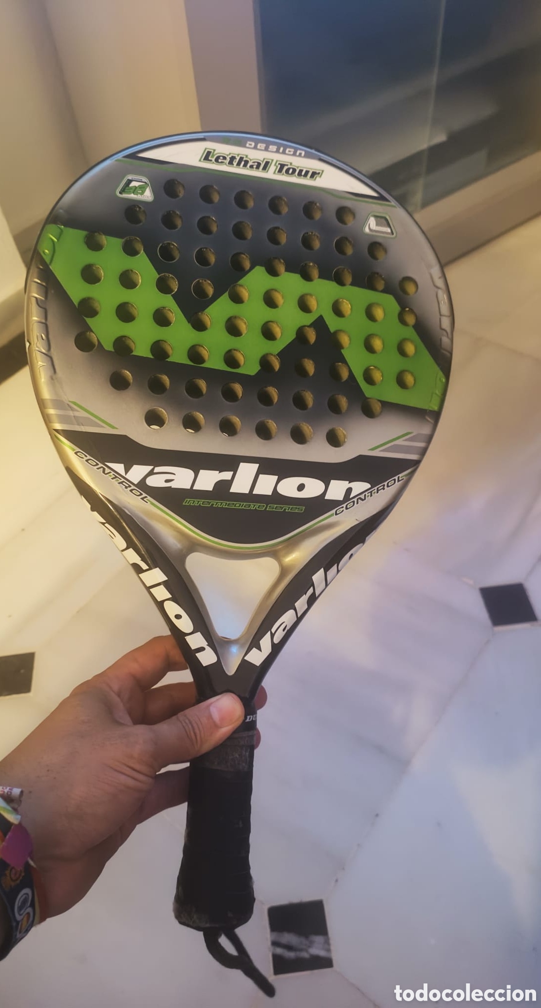 Coleccionismo deportivo: Pala de padel varlion lethalone weapon ... - Foto 1
