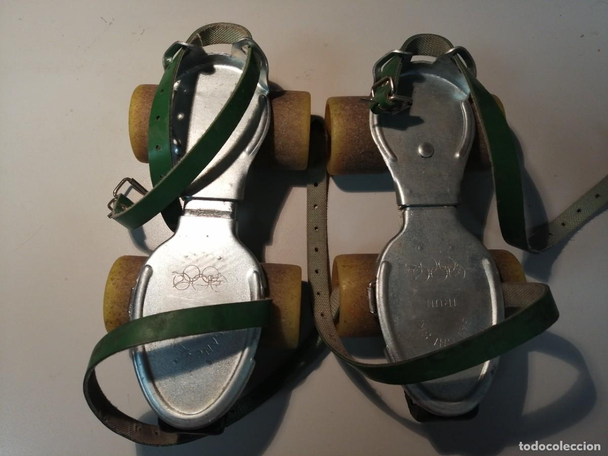 Coleccionismo deportivo: Patines antiguos Sancheski Irun - Foto 2