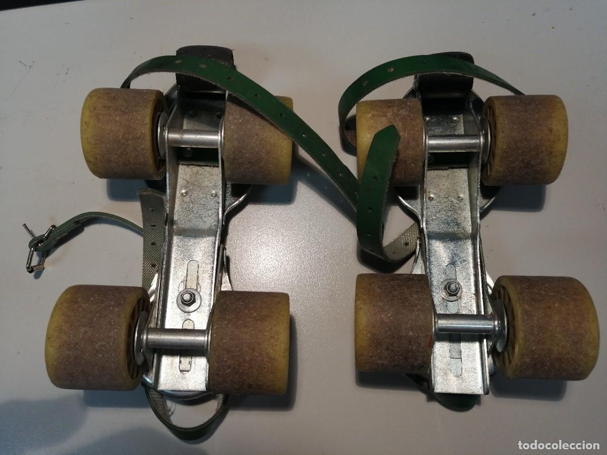 Coleccionismo deportivo: Patines antiguos Sancheski Irun - Foto 5