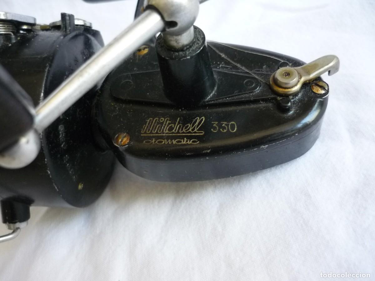 Coleccionismo deportivo: Carrete de pesca Mitchell 330 Otomatic funcionando - Foto 3