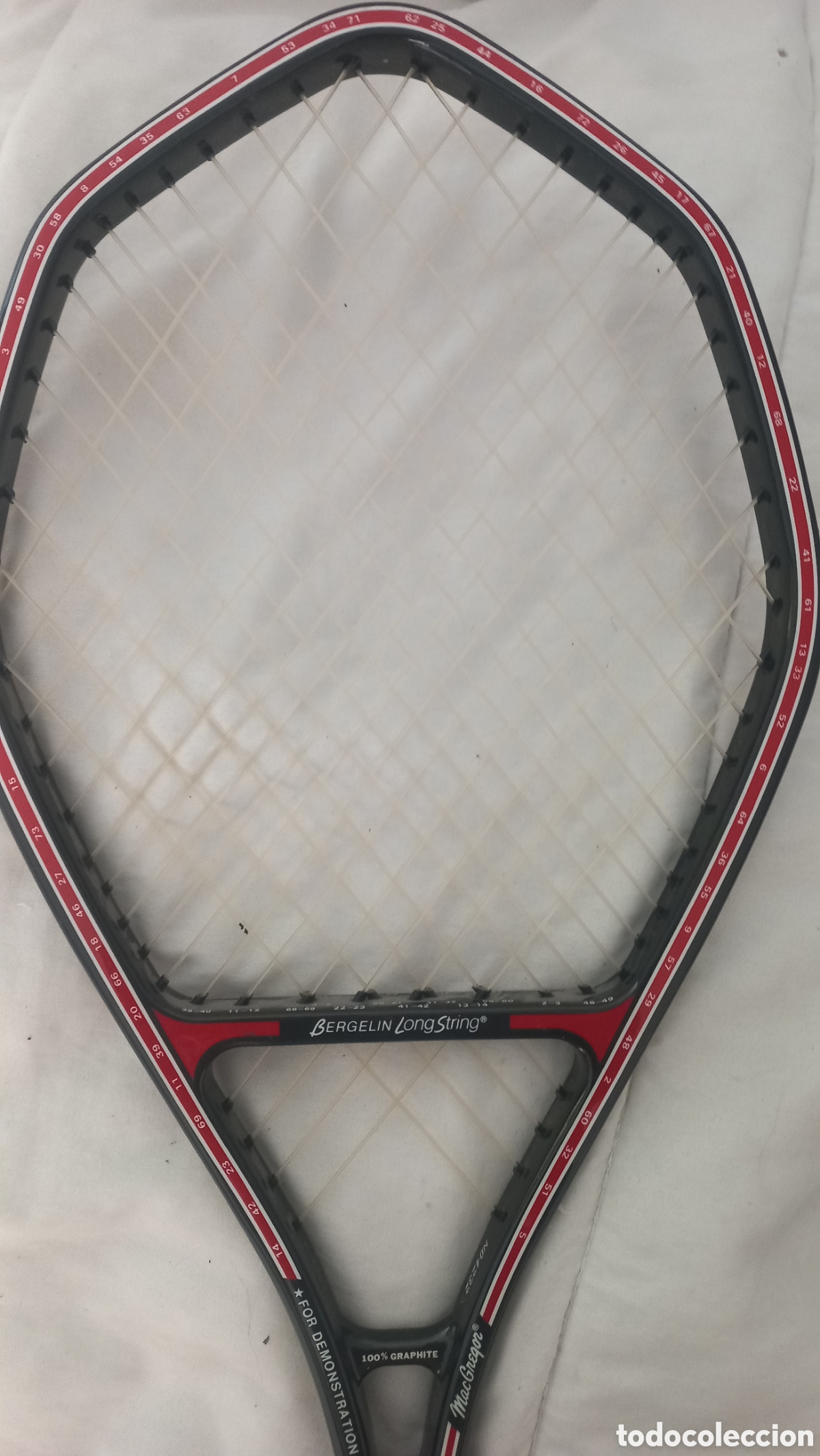 Coleccionismo deportivo: Raqueta MacGregor Bergelin LongString - Foto 4