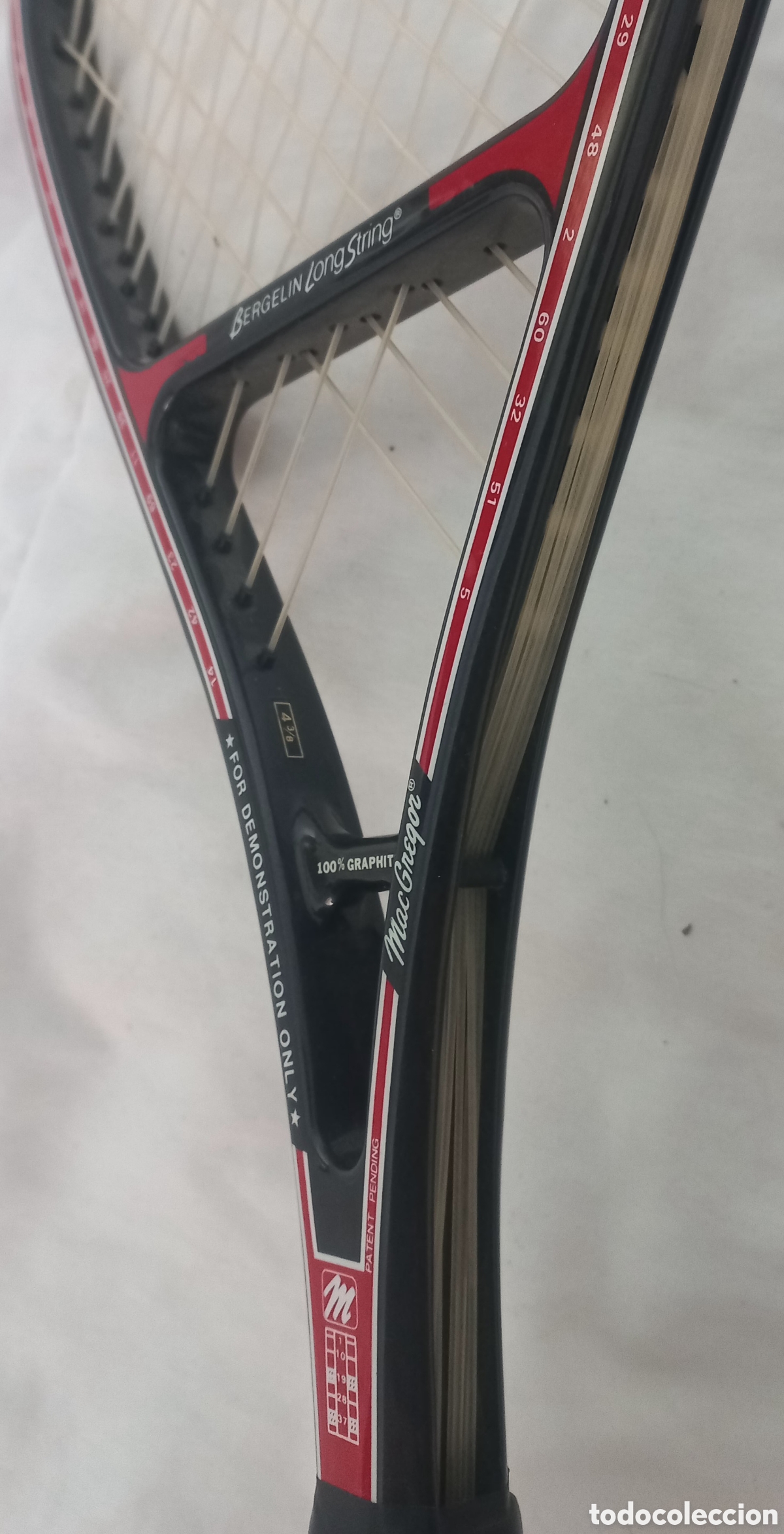 Coleccionismo deportivo: Raqueta MacGregor Bergelin LongString - Foto 5