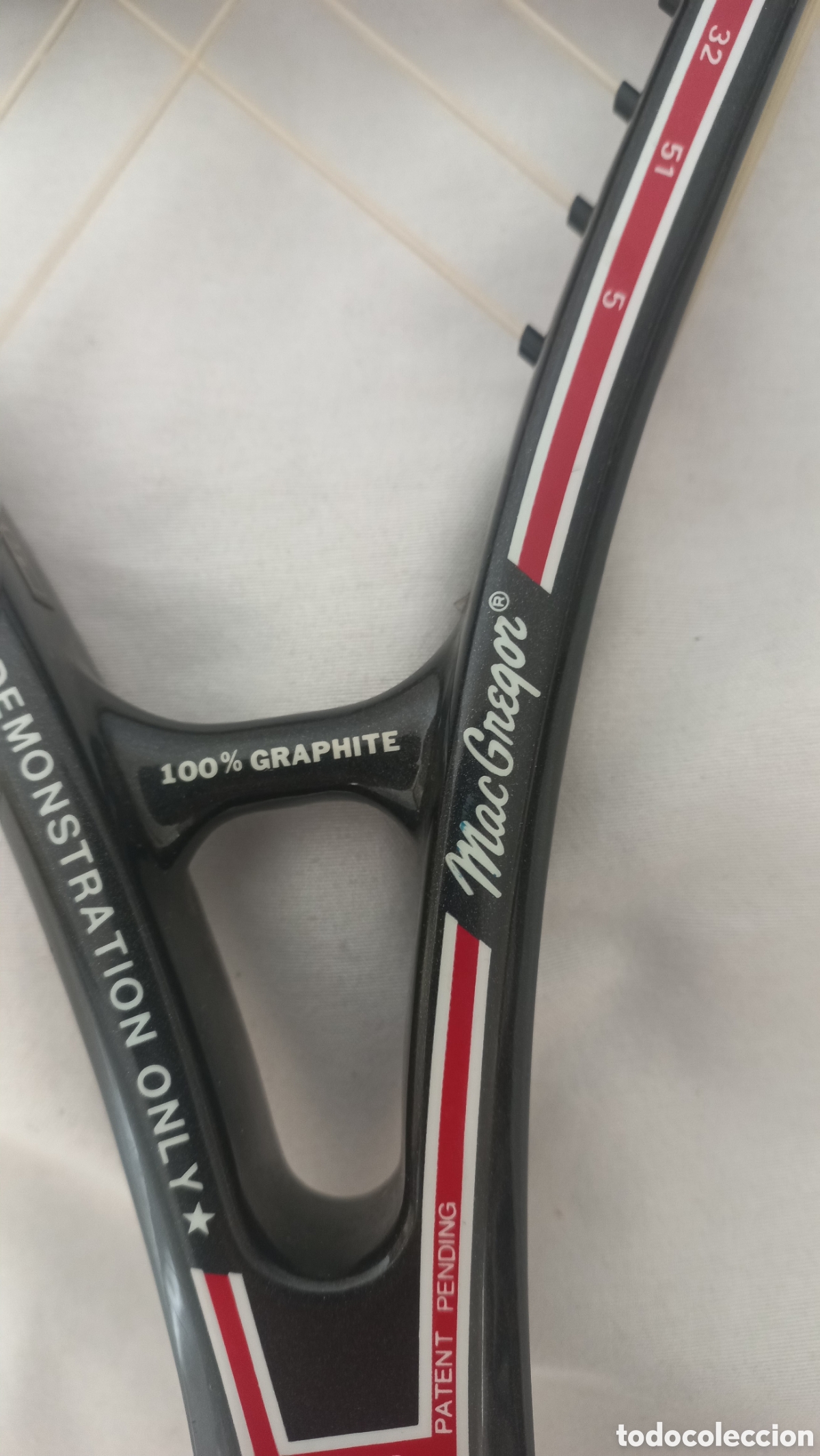 Coleccionismo deportivo: Raqueta MacGregor Bergelin LongString - Foto 15