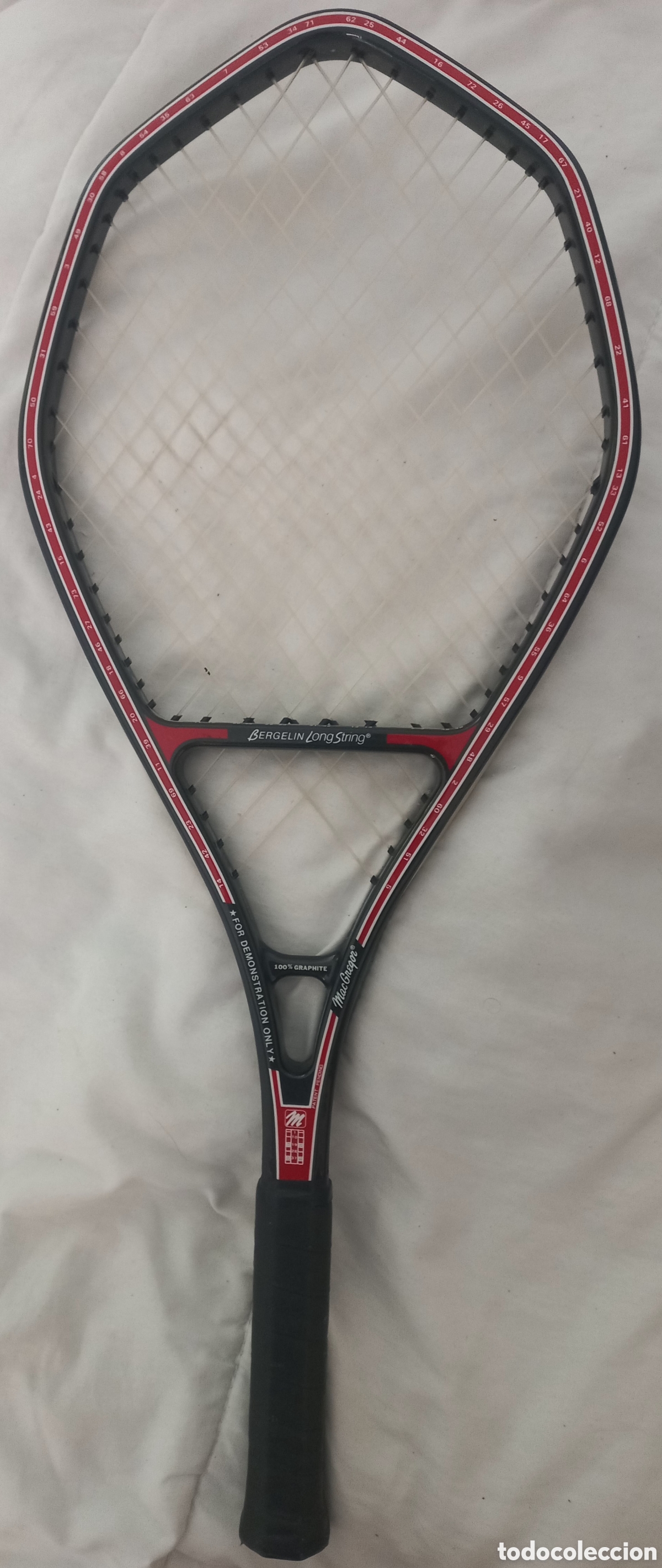 Coleccionismo deportivo: Raqueta MacGregor Bergelin LongString - Foto 1
