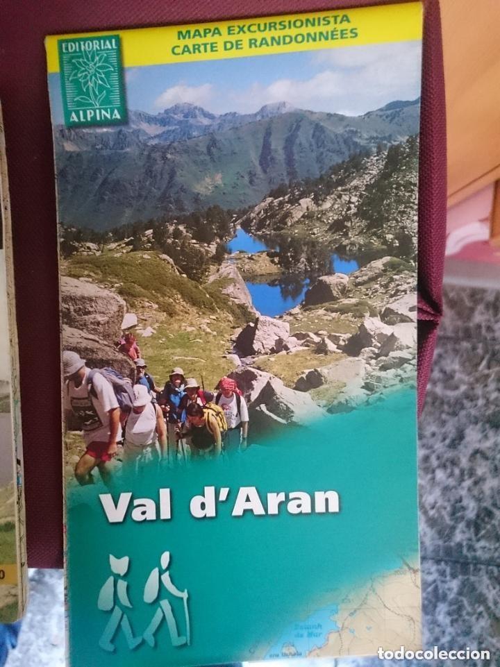 Coleccionismo deportivo: MAPA VAL D&acute;ARAN -ver foto - Foto 1