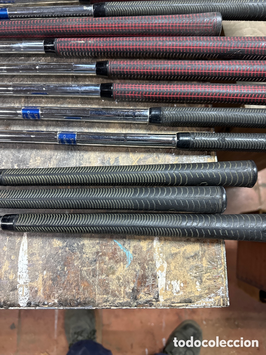 Coleccionismo deportivo: Juego de 13 palos de golf - Foto 10