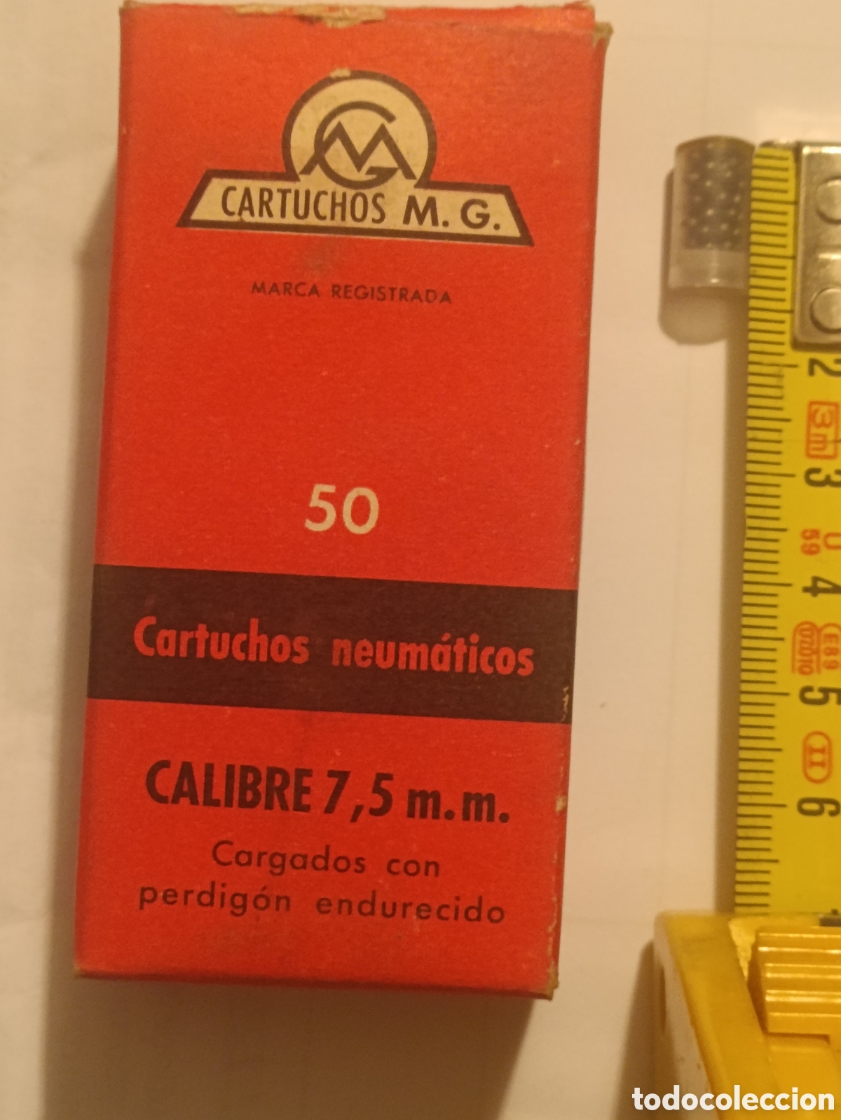 Coleccionismo deportivo: Perdigones para setra super Mg - Foto 1