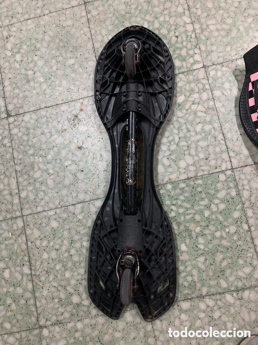 Coleccionismo deportivo: Pat&iacute;n dos ruedas Oxelo - Foto 2