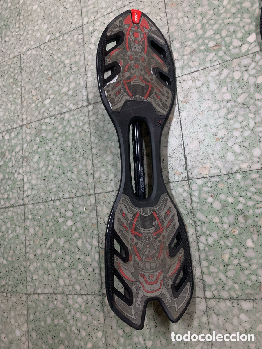 Coleccionismo deportivo: Pat&iacute;n dos ruedas Oxelo - Foto 1