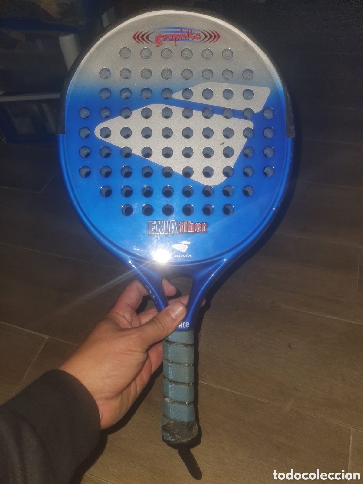 Coleccionismo deportivo: Pala de padel exia ... - Foto 1