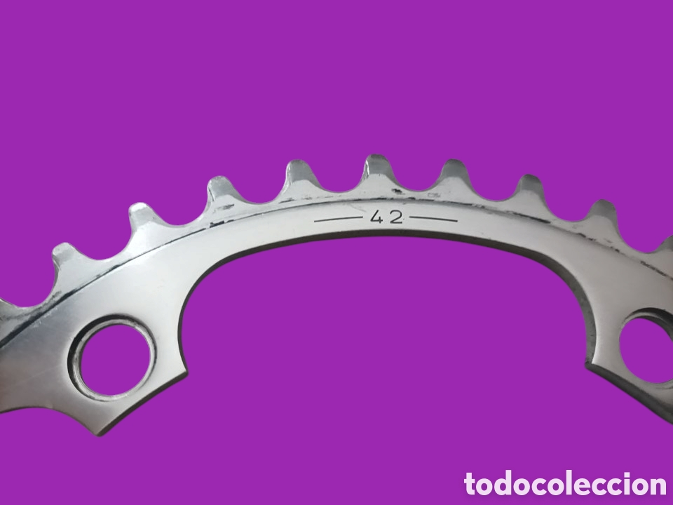 Coleccionismo deportivo: Antiguo plato 42 CAMPAGNOLO - Foto 3