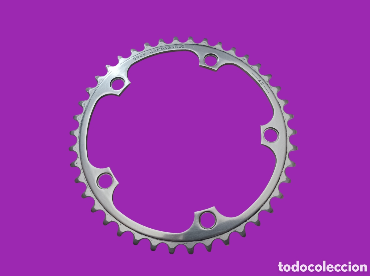 Coleccionismo deportivo: Antiguo plato 42 CAMPAGNOLO - Foto 1