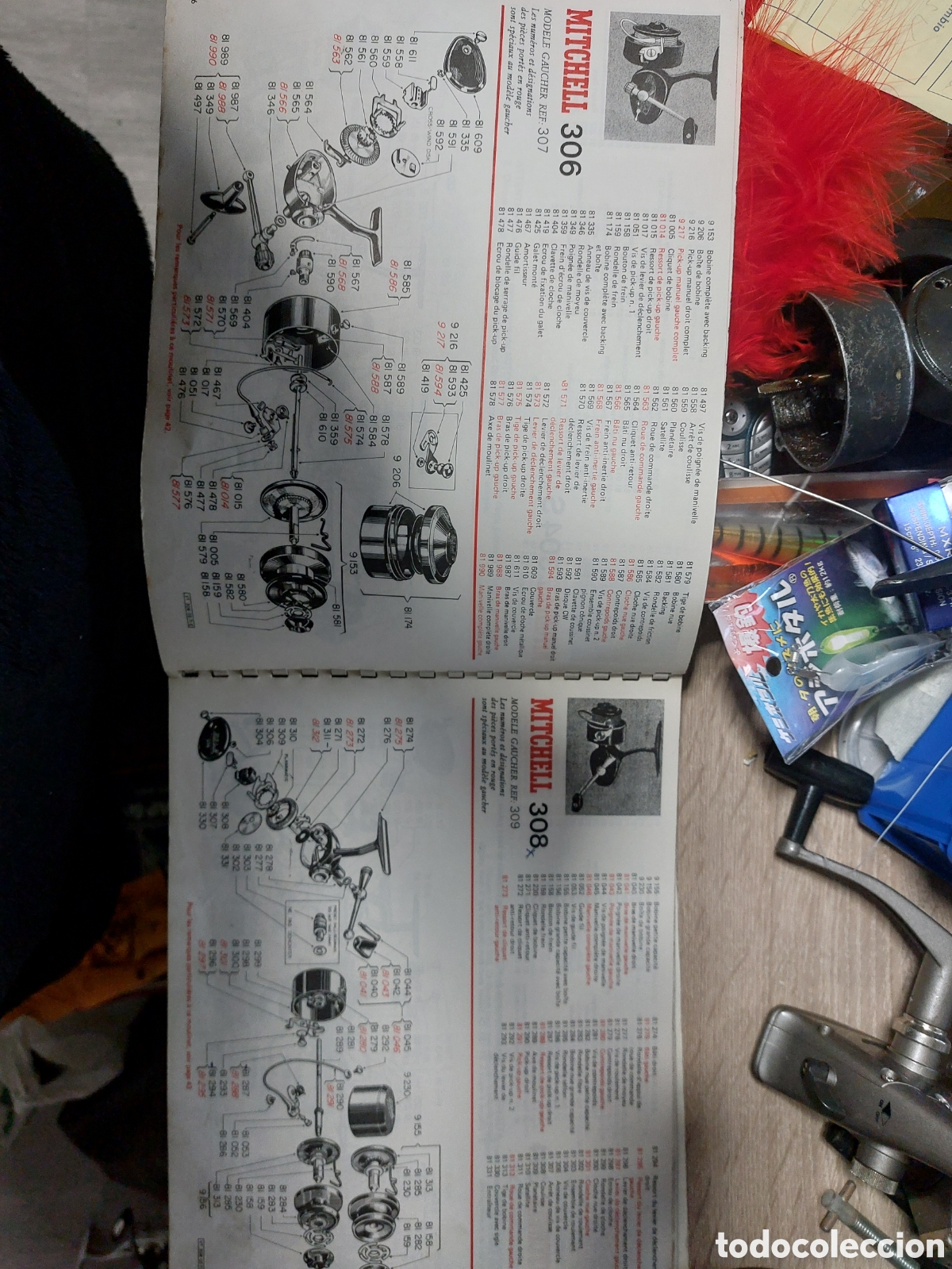 Coleccionismo deportivo: Catalogo de piezas de carretes mitchell - Foto 4