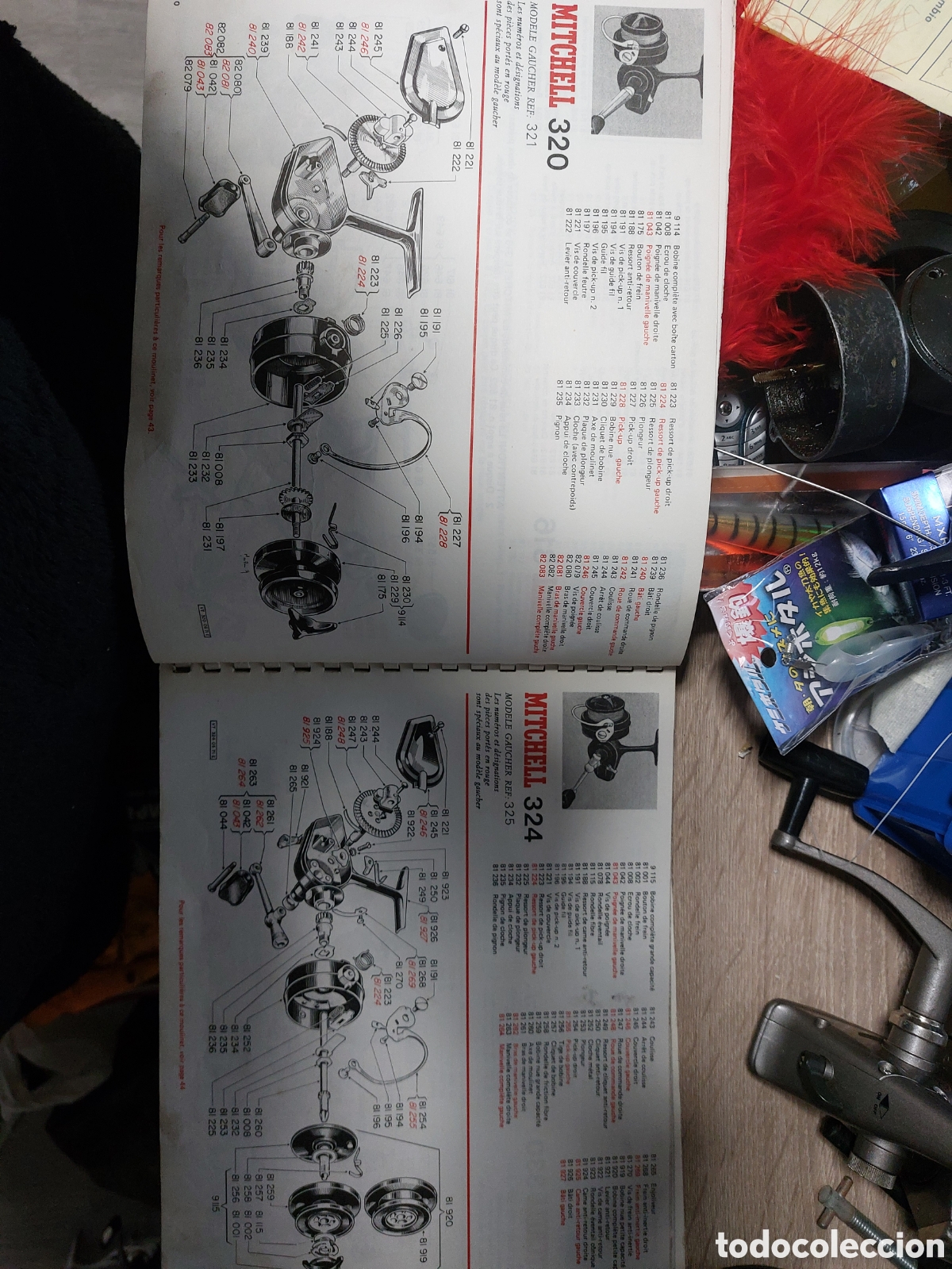 Coleccionismo deportivo: Catalogo de piezas de carretes mitchell - Foto 5