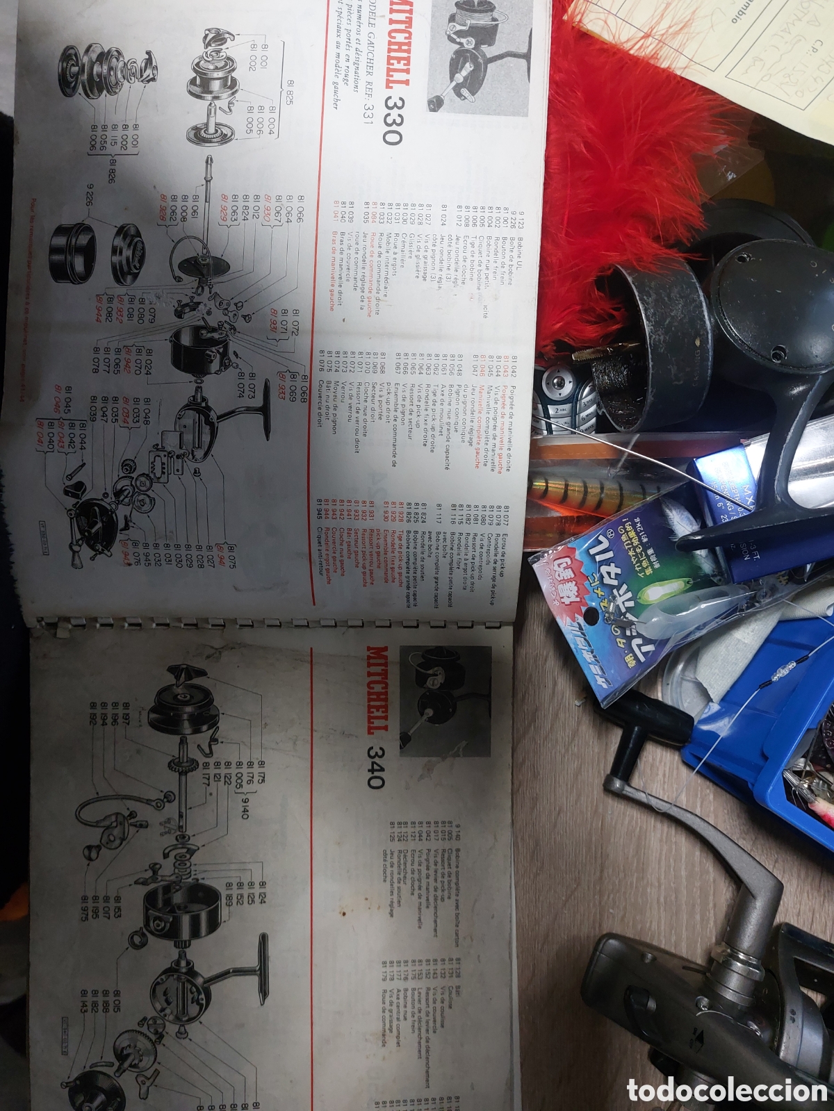 Coleccionismo deportivo: Catalogo de piezas de carretes mitchell - Foto 6