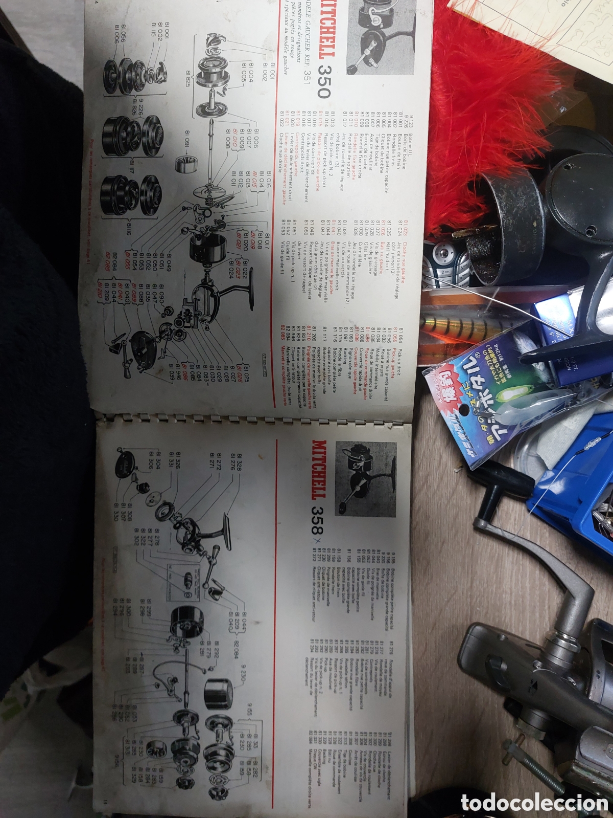Coleccionismo deportivo: Catalogo de piezas de carretes mitchell - Foto 7