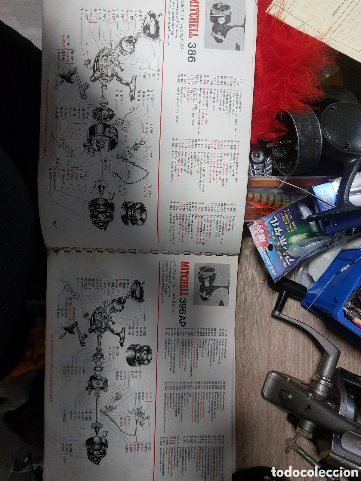 Coleccionismo deportivo: Catalogo de piezas de carretes mitchell - Foto 8