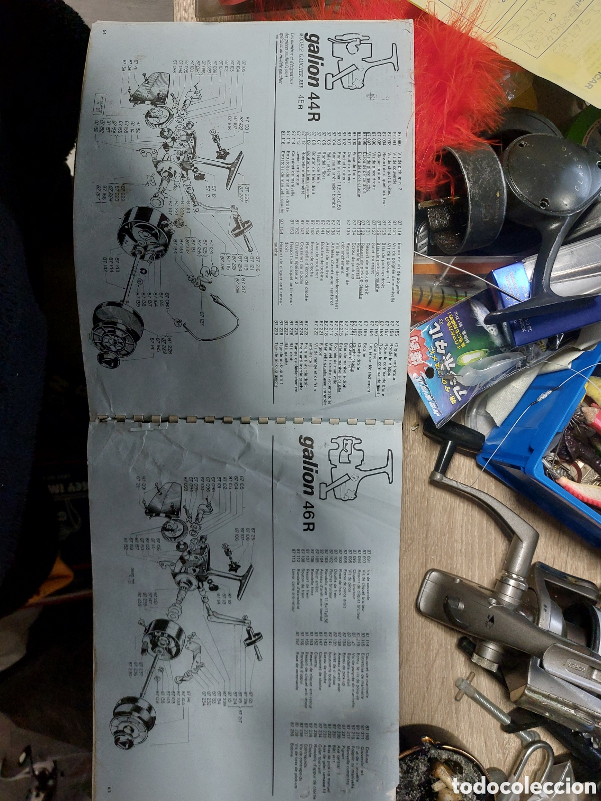 Coleccionismo deportivo: Catalogo de piezas de carretes mitchell - Foto 9