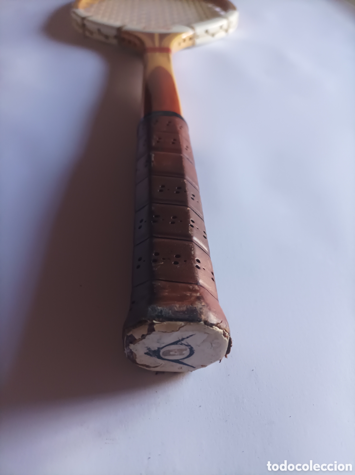 Coleccionismo deportivo: DUNLOP MAXPLAY. MEDIUM. RAQUETA DE MADERA. - Foto 5