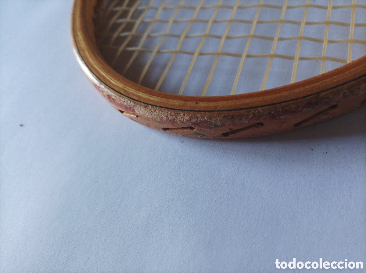 Coleccionismo deportivo: DUNLOP MAXPLAY. MEDIUM. RAQUETA DE MADERA. - Foto 7