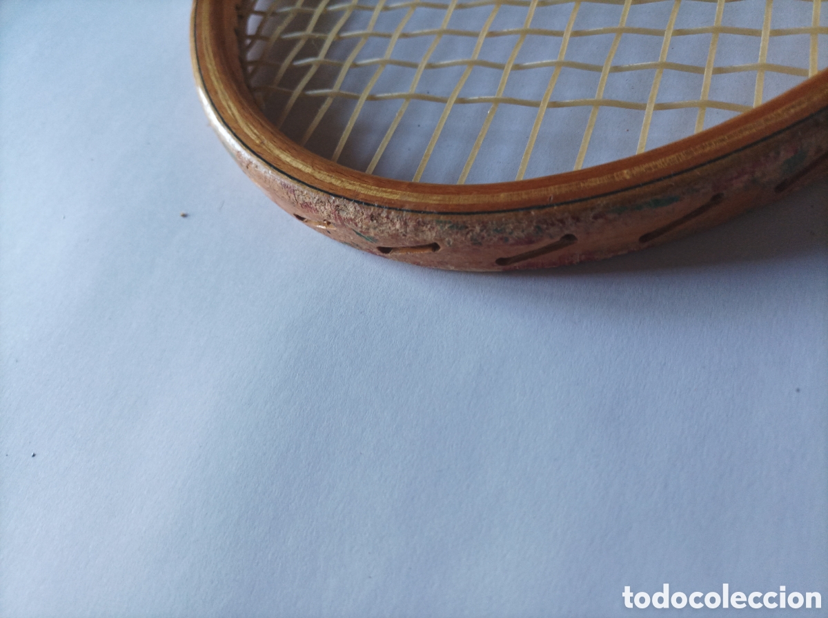 Coleccionismo deportivo: DUNLOP MAXPLAY. MEDIUM. RAQUETA DE MADERA. - Foto 8