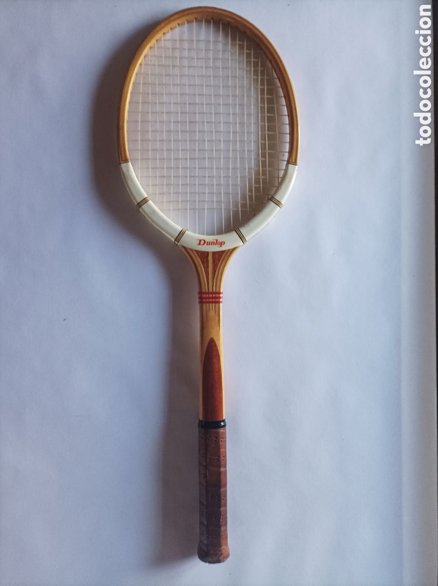 Coleccionismo deportivo: DUNLOP MAXPLAY. MEDIUM. RAQUETA DE MADERA. - Foto 4