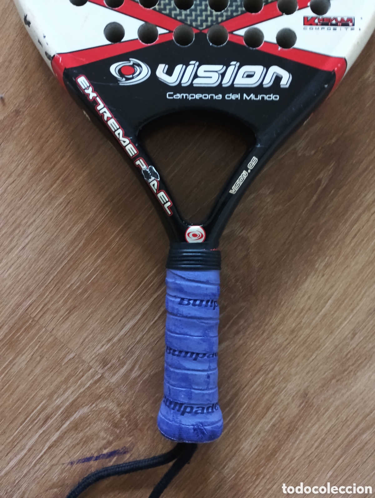 Coleccionismo deportivo: Pala de p&aacute;del vision - Foto 3