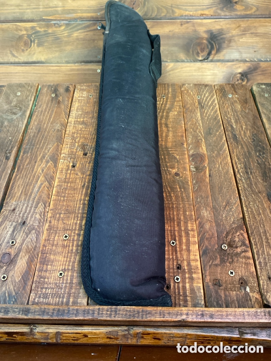 Coleccionismo deportivo: Funda flexible taco billar BCE - Foto 4