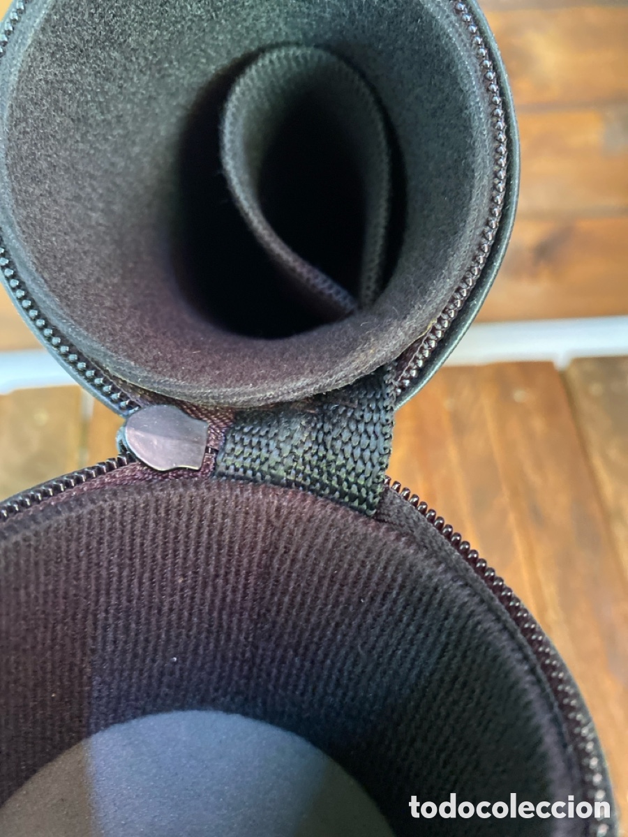 Coleccionismo deportivo: Funda r&iacute;gida taco de billar con bolsillo - Foto 2