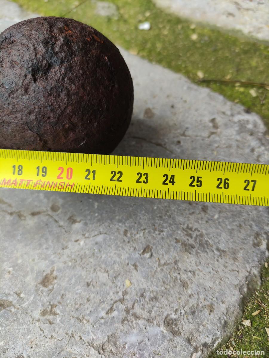 Coleccionismo deportivo: Mancuerna antigua 2kilos - Foto 3