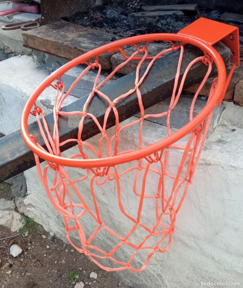 Coleccionismo deportivo: Aro baloncesto y red, sin estrenar - Foto 1