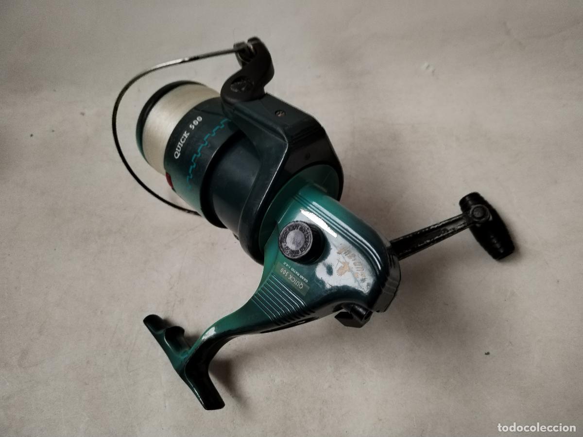 Coleccionismo deportivo: carrete de pesca quick 500 - Foto 3