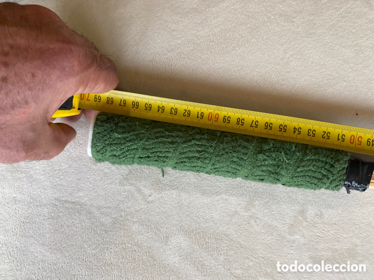 Coleccionismo deportivo: Raqueta de tenis de madera Allpro - Foto 8