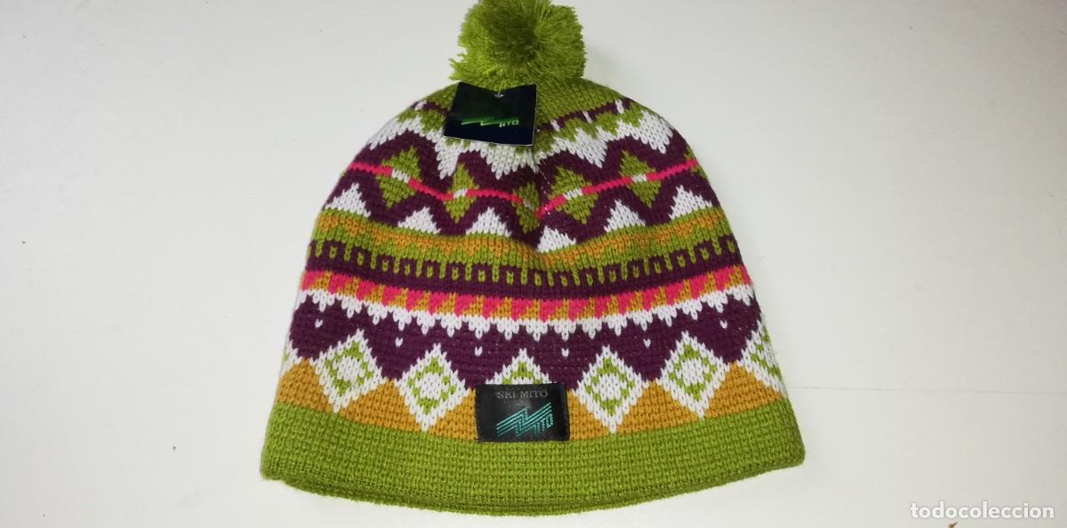 Coleccionismo deportivo: GORRO VINTAGE LANA MITO - Foto 1