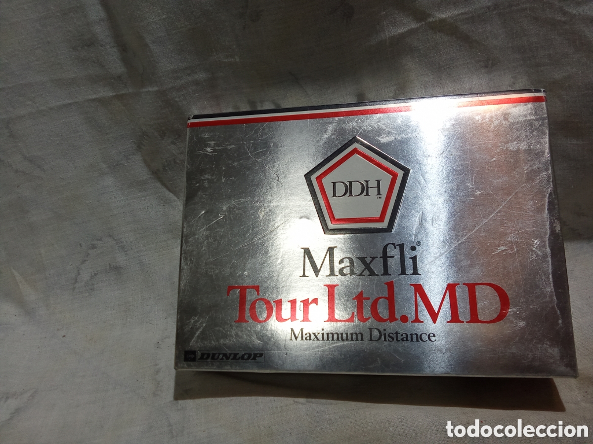 Coleccionismo deportivo: PELOTAS DE GOLF MAXFLI EN CAJA - Foto 4