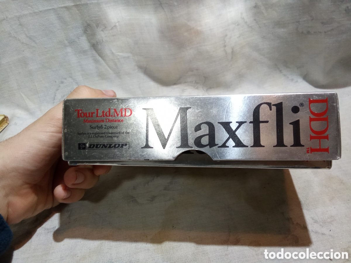 Coleccionismo deportivo: PELOTAS DE GOLF MAXFLI EN CAJA - Foto 5