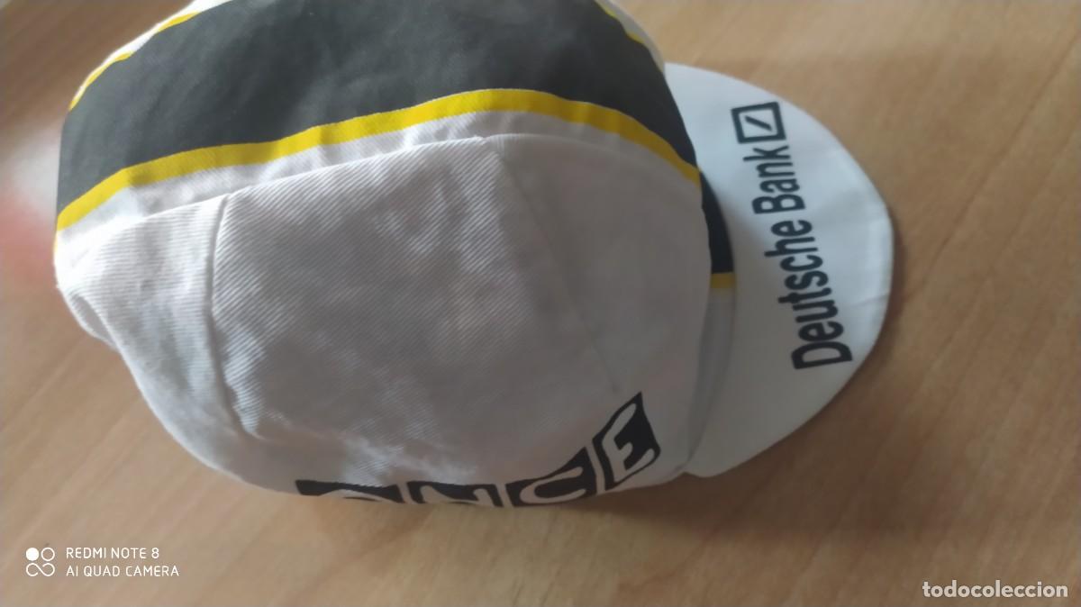 Coleccionismo deportivo: GORRA CICLISMO ONCE DEUTSCHE BANK - Foto 1