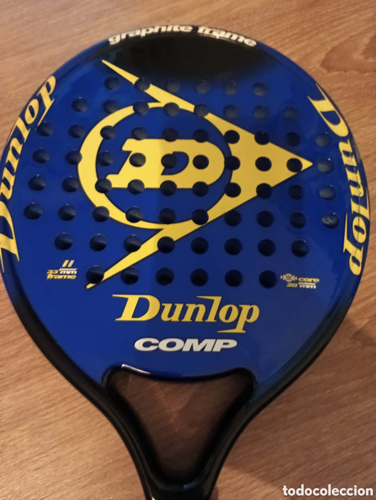 Coleccionismo deportivo: Pala de p&aacute;del Dunlop - Foto 3