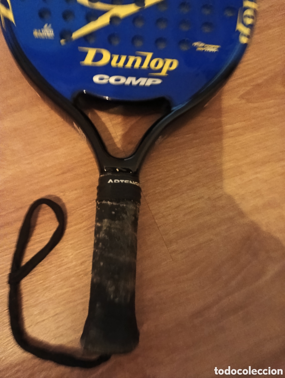 Coleccionismo deportivo: Pala de p&aacute;del Dunlop - Foto 4