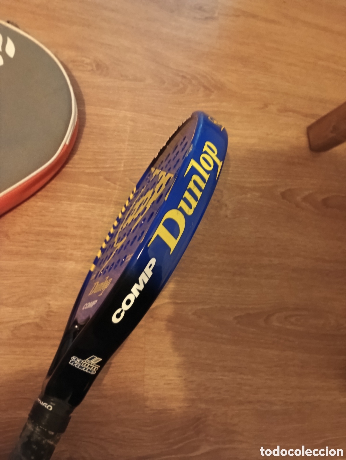 Coleccionismo deportivo: Pala de p&aacute;del Dunlop - Foto 5