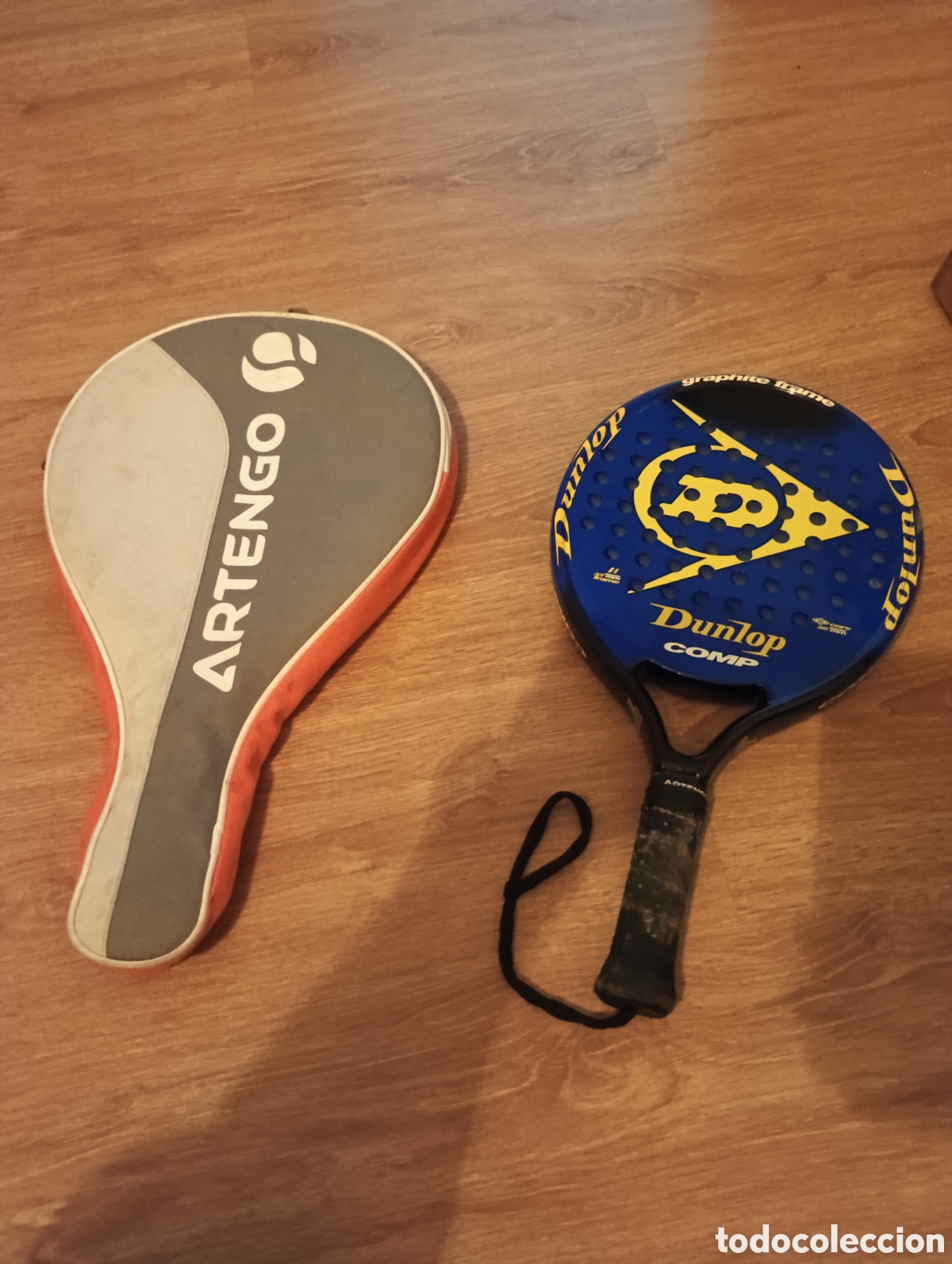 Coleccionismo deportivo: Pala de p&aacute;del Dunlop - Foto 1